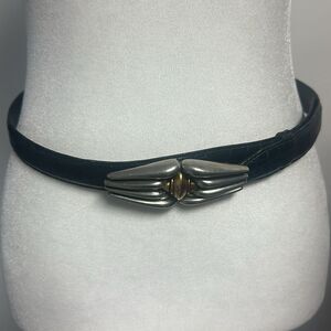 Carlisle | Accessories | Carlisle Aqua Blue Leather Belt  display picture 3